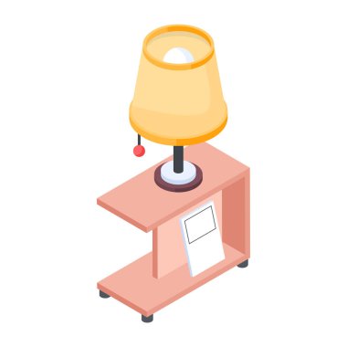 Modern tablonun izometrik bir simgesini al