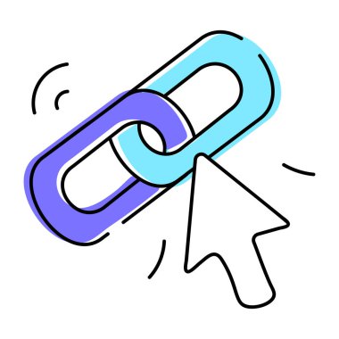 Güvenlik ve Şifreleme Doodle Simgesi