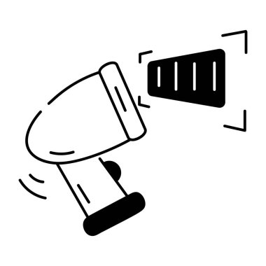 Güvenlik ve Şifreleme Doodle Simgesi