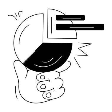 iş grafiği simgesi vektör illüstrasyon grafik tasarımı