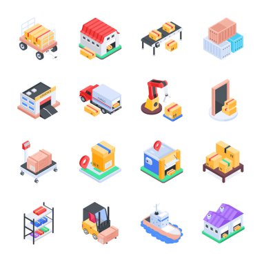 Moda Lojistik Hizmetleri Simge Simgeleri