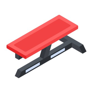 Jimnastik Simgesi Vektör illüstrasyon simgesi