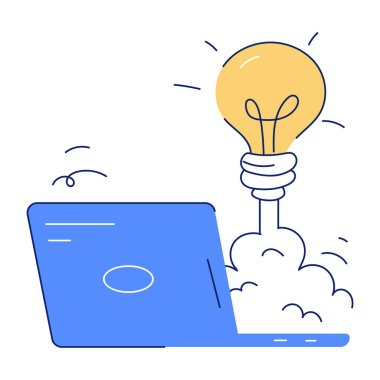 Business and Media Mini Doodle Görüntü