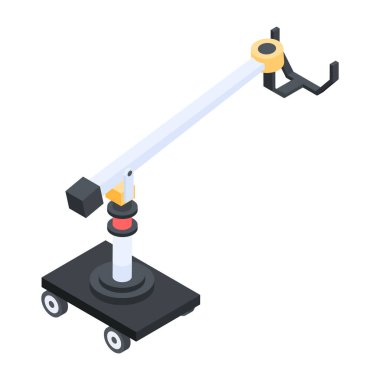 Kamera dinamiğinin vektör illüstrasyon arka plan tasarımı 