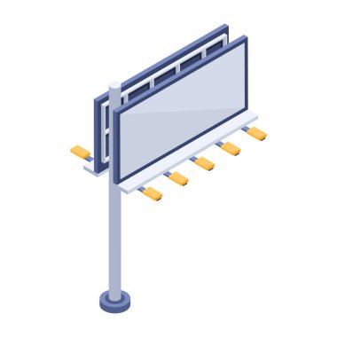 Tanıtım Yolu Düz Simgesi