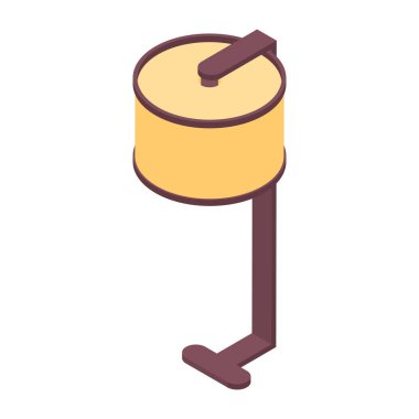 lamba simgesi, beyaz arkaplanda vektör illüstrasyonu