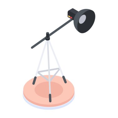 Video Yapımı Kullanışlı Isometric Simgesi