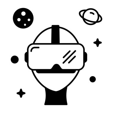 Erkek avatar simge tasarlamak vektör