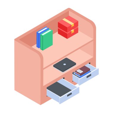 izometrik simge masa düzenleyici