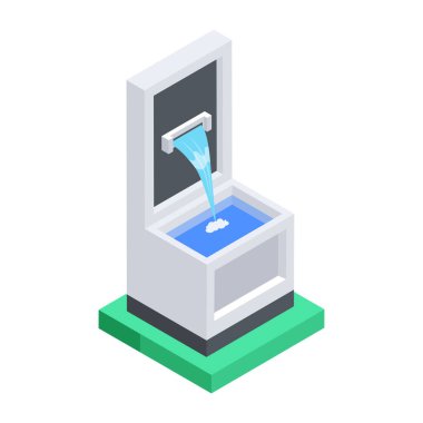 Beyaz arkaplanda modern kaynak simgesi, vektör illüstrasyonu