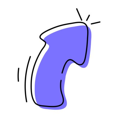 Fare İmleci Simgesi. Fare İşaretleyici Düğmesi, El Çizimi Simgesi 