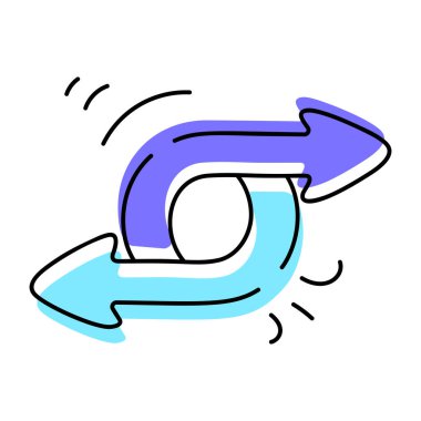 Fare İmleci Simgesi. Fare İşaretleyici Düğmesi, El Çizimi Simgesi 