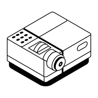 Güç arzı birimi, izometrik biçim simgesi