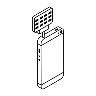 Kameralı akıllı telefon elektronik cihaz teknolojisi