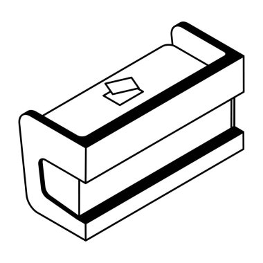 Resepsiyonun izometrik simgesi