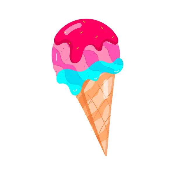 Ice Cream Cone Icon Vector Illustration Design Royalty Free Stock Illustrations