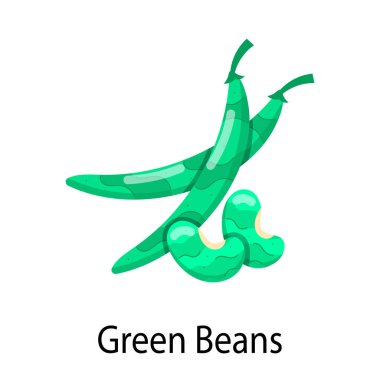 fasulye vektörü simgesi beyaz arkaplanda izole edildi