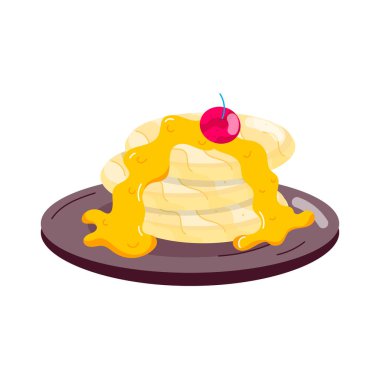 Karamel şuruplu lezzetli gözlemeler.