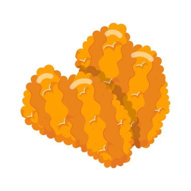 Vektör yemek illüstrasyon tavuk yemeği 