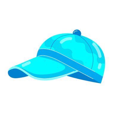 Beyaz arkaplanda mavi kapsül simgesi izole edildi