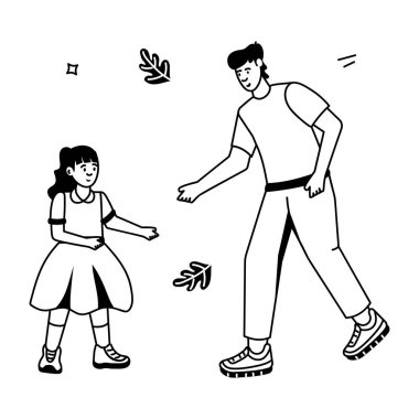 Kaykaylı ve patenli genç çift