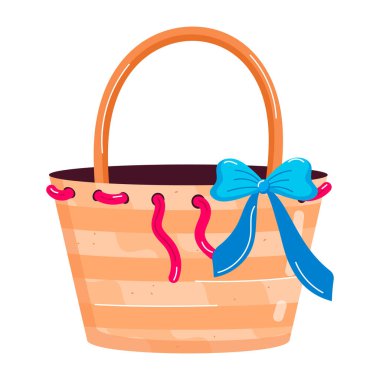 ok vektör illüstrasyonlu moda çantası