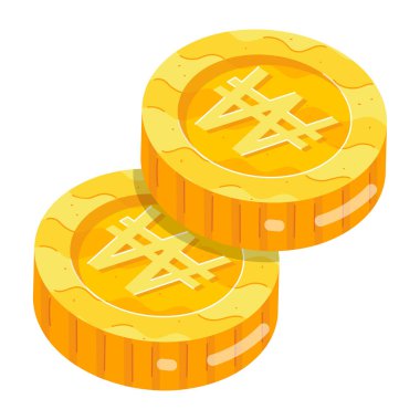 bitcoins simgesi, izometrik biçim