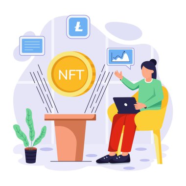 Sanal para değişimi düz vektör kavramı.