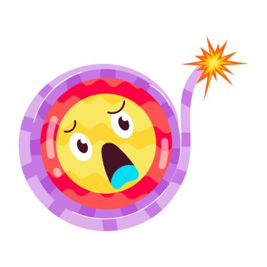 çizgi film komik emoji karakteri