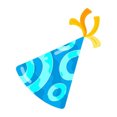 parti şapka simgesi, izometrik biçim