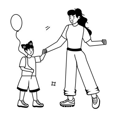 Mutlu baba ve kız kutluyor.