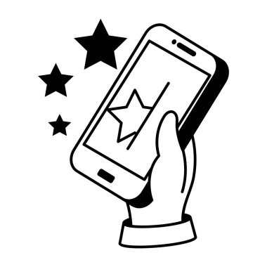 Yıldız simgeleriyle el ele tutuşmalar 