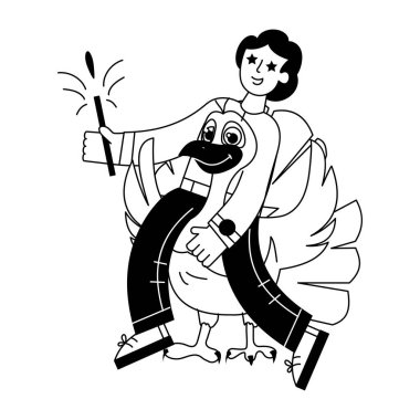 Linear Mini Illustrations 'a teşekkürler