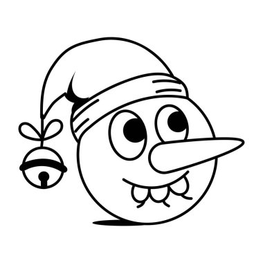 çizgi film mutlu noel balosu karakteri