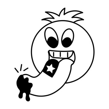 çizgi film komik hayalet simgesi