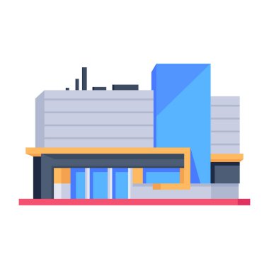 izometrik simge oluşturuluyor, vektör illüstrasyonu