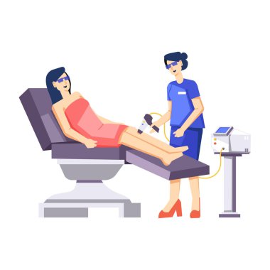 Güzellik Salonunun Düz Çizimi