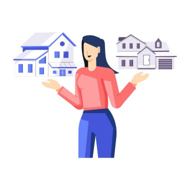 Emlakçının Düz Çizimi