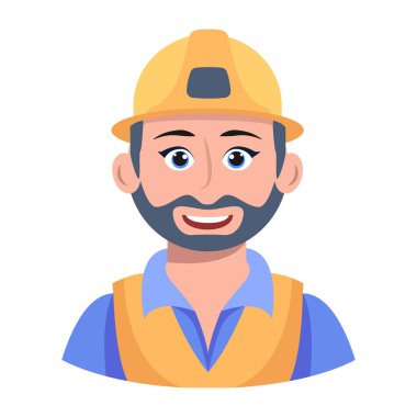 worker male character, vector illustration design