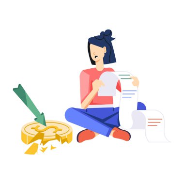 Laptop ve hesap makinesi olan genç bir kız öğrenci.