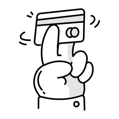 Bankacılık ve Yatırım Doodle Simgesi