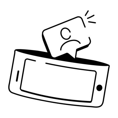 Çevrimiçi profilin kusurlu bir simgesi 