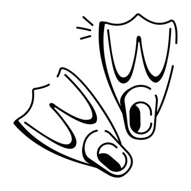 Fin simgesi el çizimi biçimi