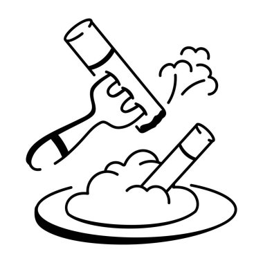 Tabaktaki esrarengiz sigara ikonu 