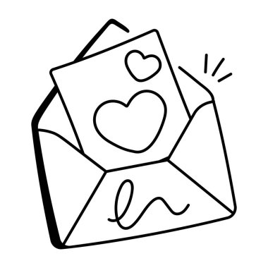 Karalama biçiminde doğum günü harfi simgesi 