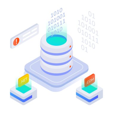 veri analizi izsel vektör simgesi