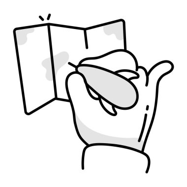 Pankartı tutan ve yazan ellerin yakın plan görüntüsü 