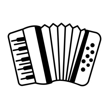 El çizimi biçiminde akordiyon simgesi 