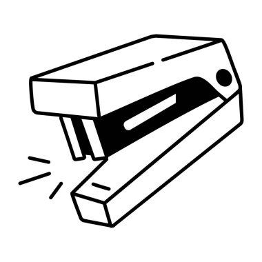 El çizimi biçiminde zımba simgesi 