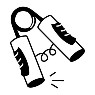 Elle kavrayıcı araç simgesi karalama biçiminde 